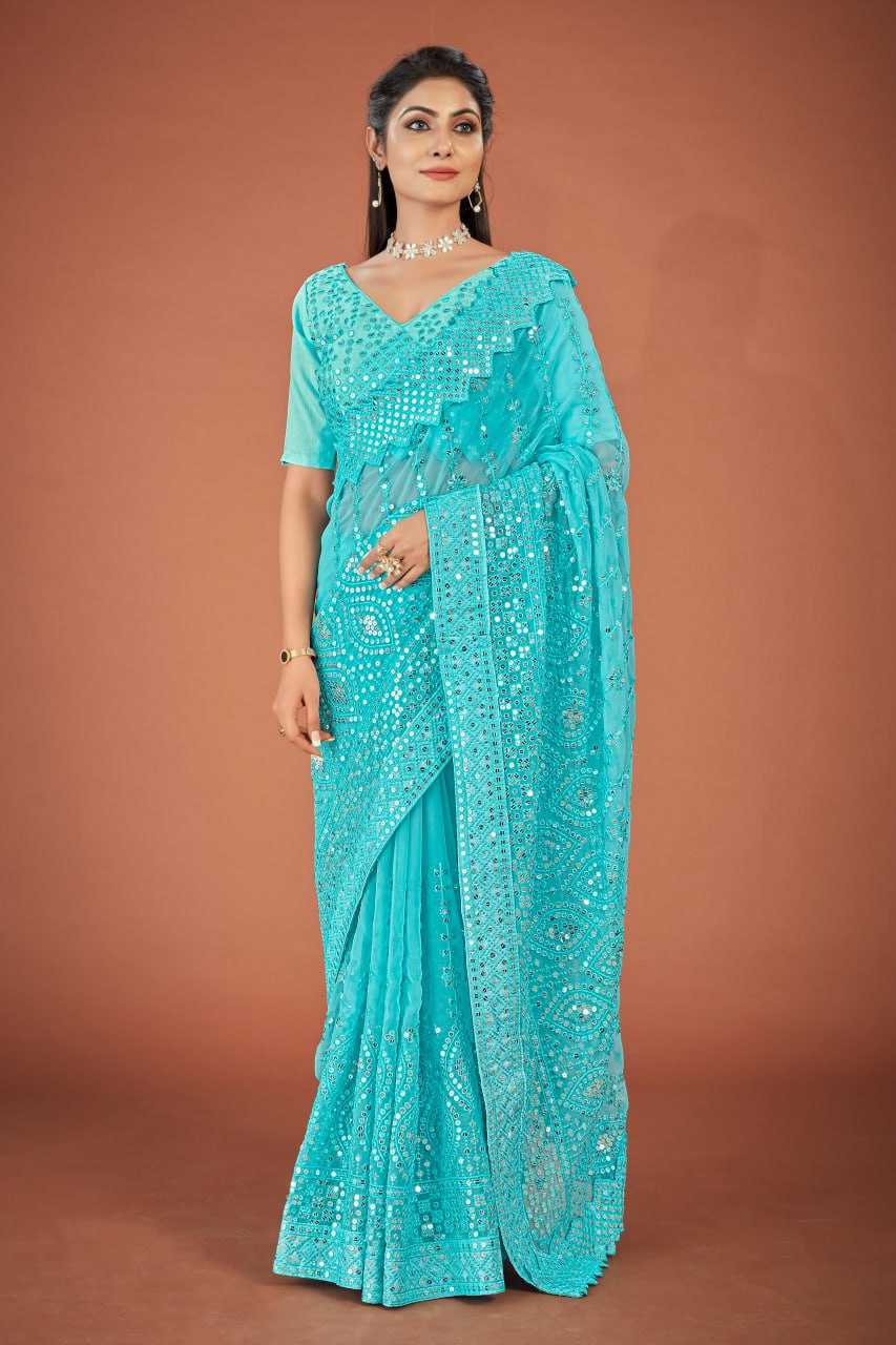 Organza  Sarees Rvsg  Vaani  Saree