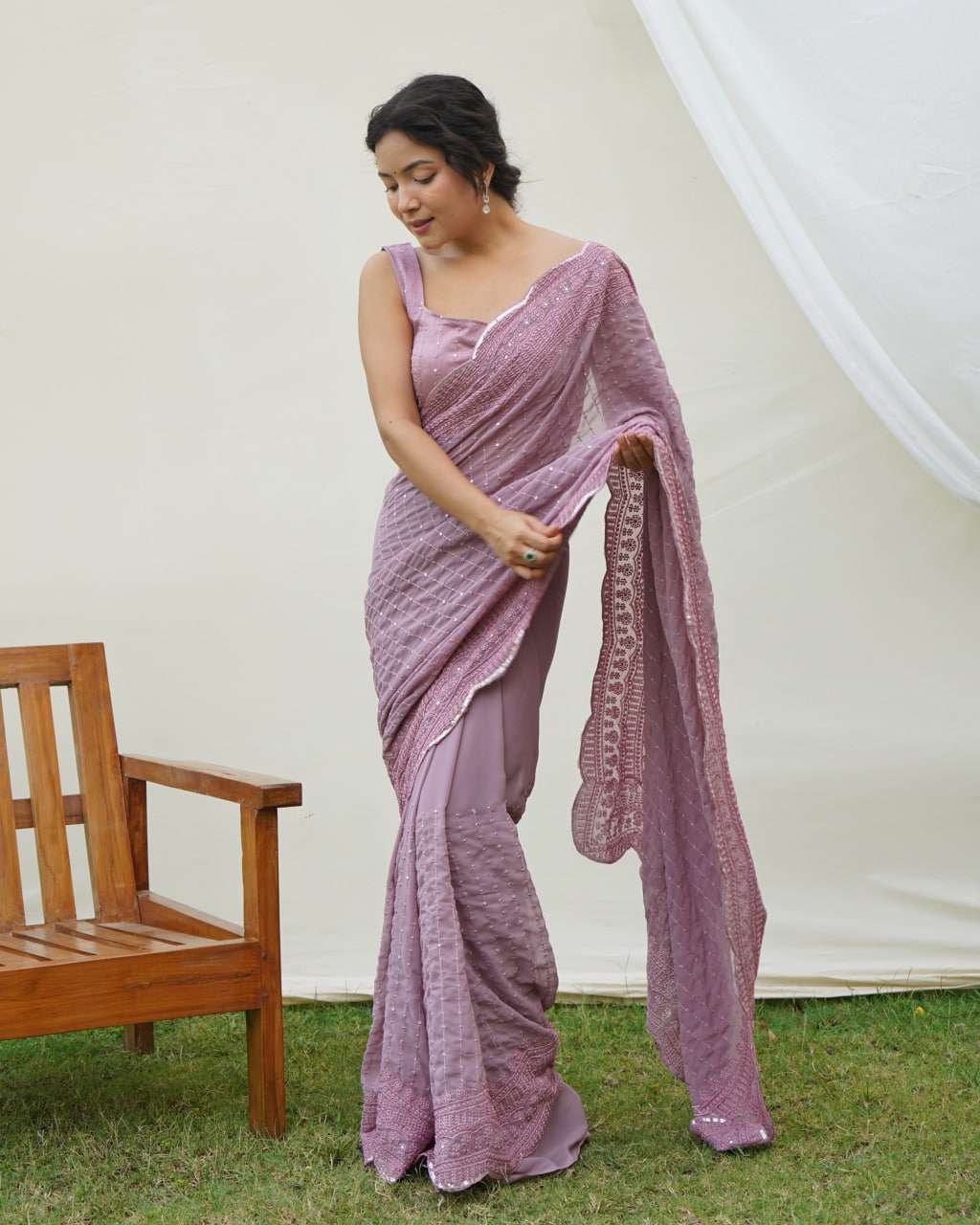 Organza  Sarees Rvsg Saraswati  Saree