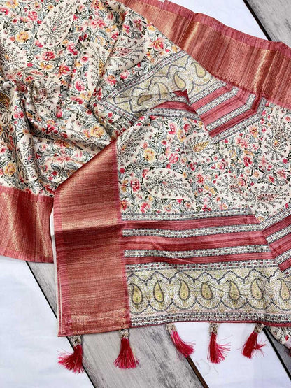 Assam Silk Rin116 Rew21 Sarees  Soft Silk Traditional Printed Silk Sarees