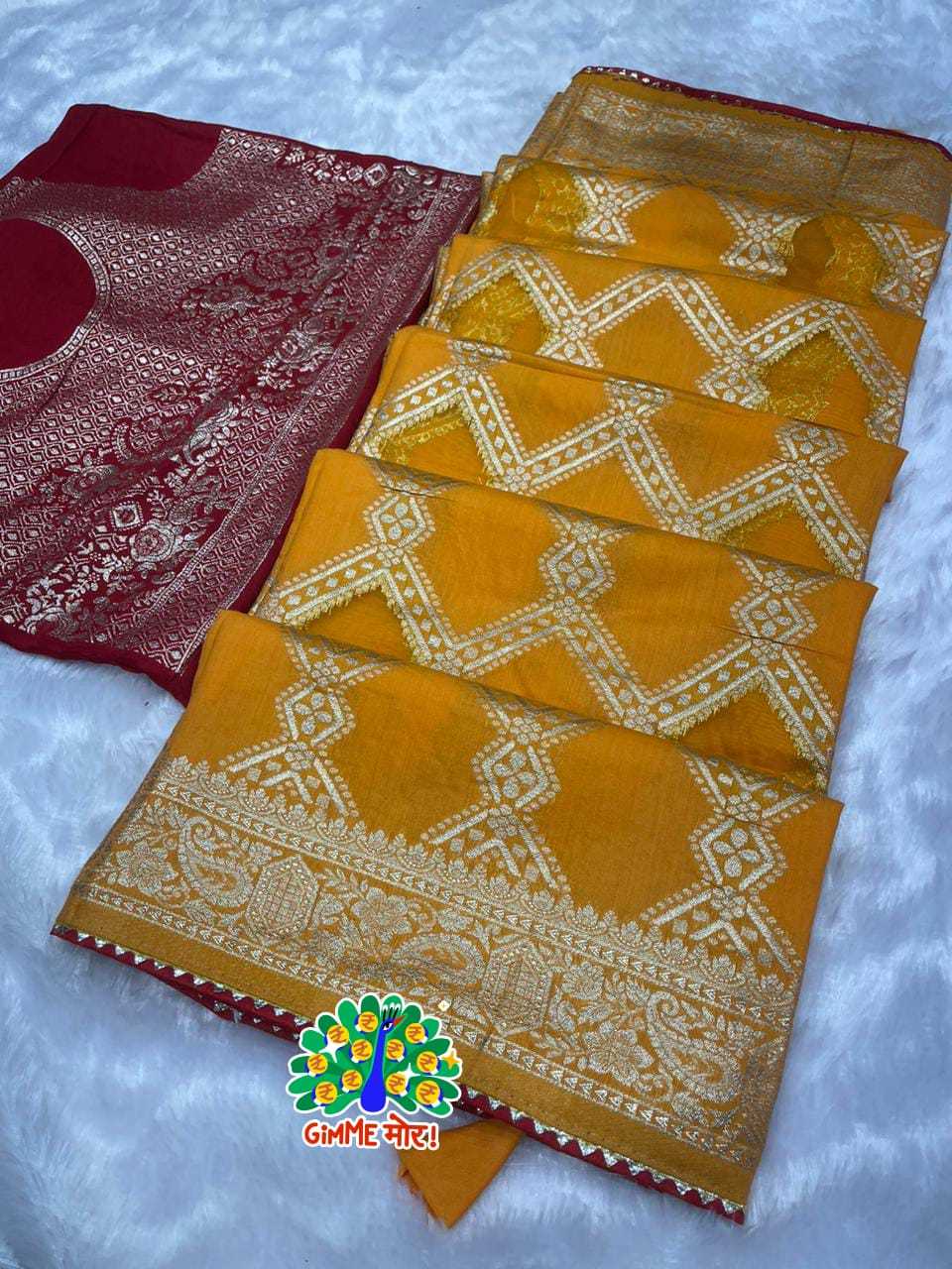 Banarasi Cotton Rin128 Rjk73 Silk Sarees  Banarasi Silk Soft Silk Traditional Sarees