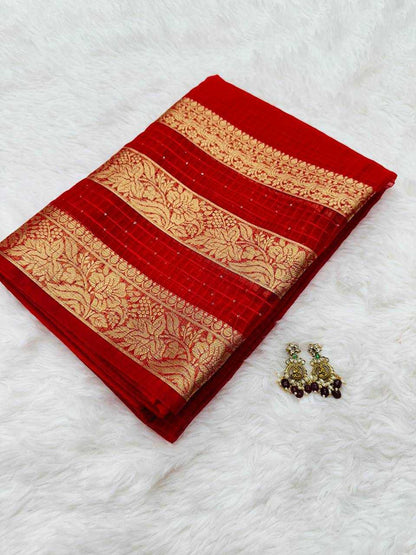 Banarasi Soft Silk Ape Banarashi  Sarees