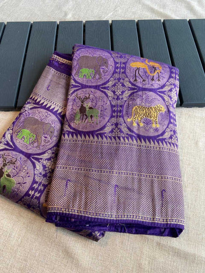 Banarasi Soft Silk Kesh101 Ant114 Silk Sarees  Soft Silk Kanjeevaram Banarasi Silk Sarees