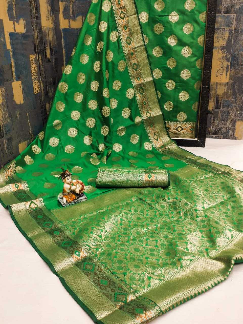 Banarasi Soft Silk Kesh170  Gunjan Silk Sarees  Banarasi Silk Soft Silk Zari Border Silk Sarees