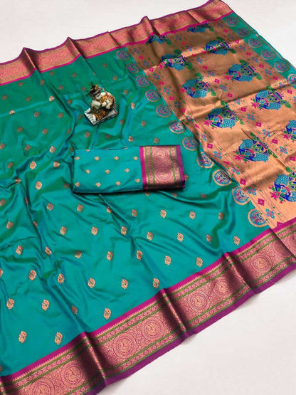 Banarasi Soft Silk Kesh170 Ruhi Silk Sarees  Banarasi Silk Soft Silk Traditional Silk Zari Border Silk Sarees