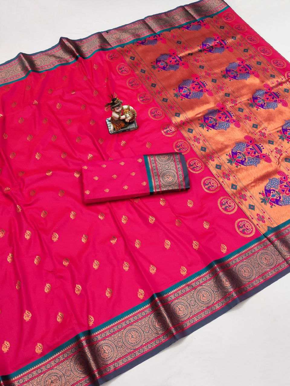 Banarasi Soft Silk Kesh170 Ruhi Silk Sarees  Banarasi Silk Soft Silk Traditional Silk Zari Border Silk Sarees