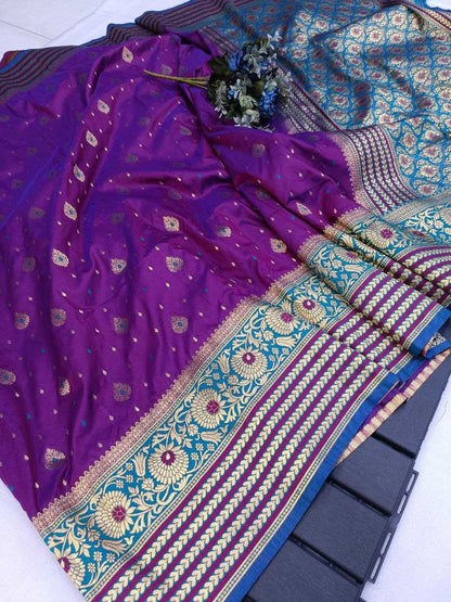 Banarasi Soft Silk Rae Sobhan  Sarees