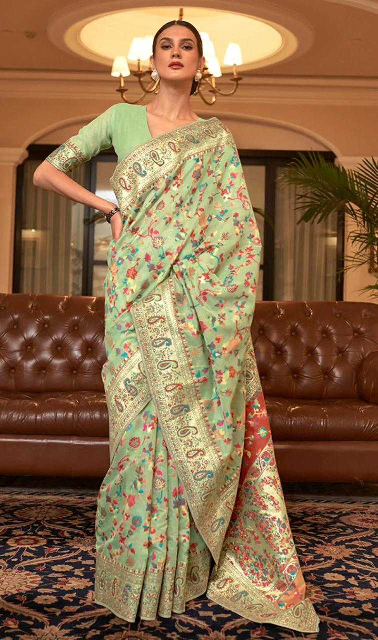 Banarasi Soft Silk Ras 1501  Sarees