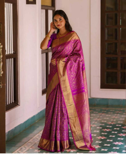 Banarasi Soft Silk Ras 40108  Saree