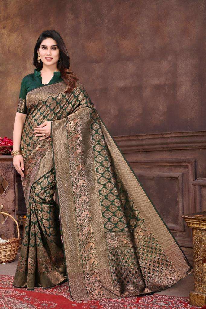 Banarasi Soft Silk Ras 45102 Silk Sarees  Banarasi Silk Soft Silk Heavy Silk Sarees