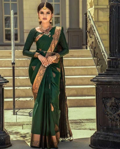 Banarasi Soft Silk Ras 4587  Sarees