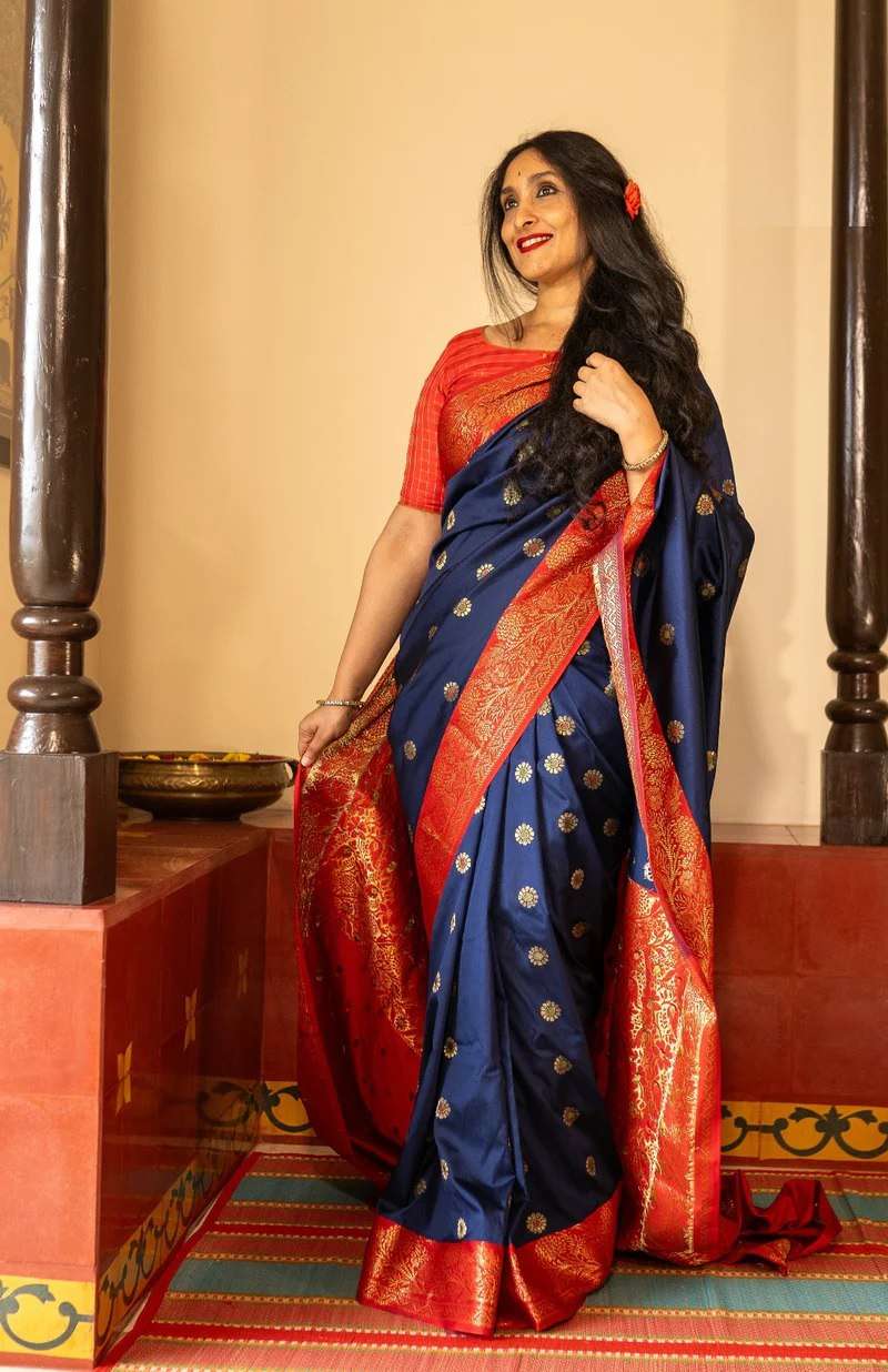 Banarasi Soft Silk Ras 50117 Silk Sarees  Banarasi Silk Soft Silk Traditional Sarees E