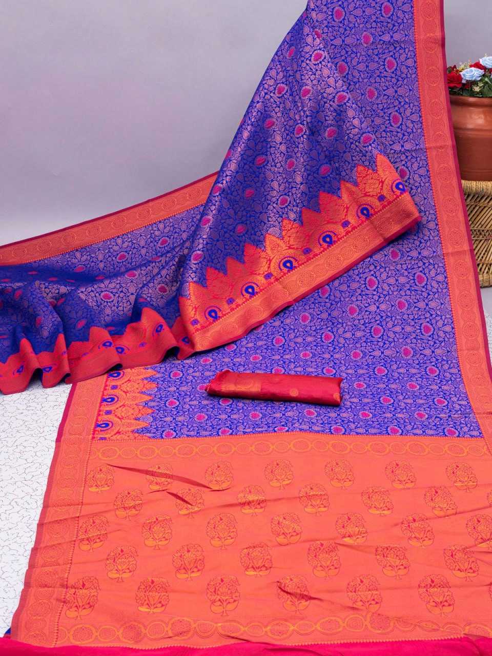 Banarasi Soft Silk Ras 55132 Silk Sarees  Banarasi Silk Soft Silk Traditional Sarees