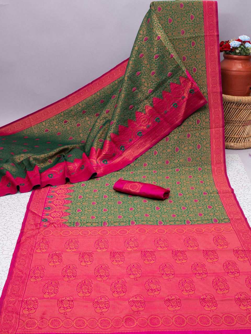 Banarasi Soft Silk Ras 55132 Silk Sarees  Banarasi Silk Soft Silk Traditional Sarees