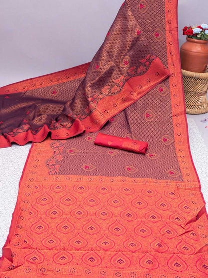 Banarasi Soft Silk Ras 55133 Silk Sarees  Banarasi Silk Soft Silk Traditional Sarees