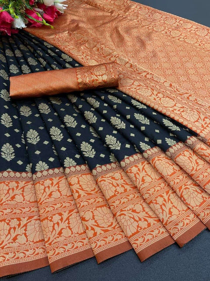 Banarasi Soft Silk Ras 5537 Silk Sarees  Banarasi Silk Soft Silk Traditional Sarees