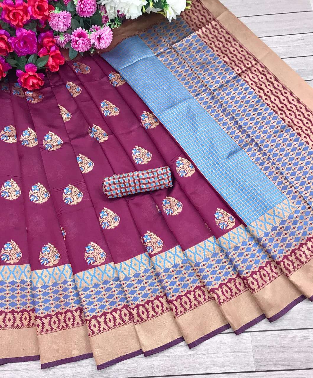 Banarasi Soft Silk Ras 5545 Silk Sarees  Banarasi Silk Soft Silk Traditional Sarees