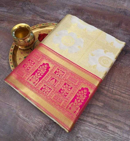 Banarasi Soft Silk Ras Dream Silk Sarees  Banarasi Silk Soft Silk Heavy Silk Sarees E