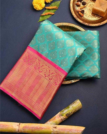 Banarasi Soft Silk Ras Floora Silk Sarees  Banarasi Silk Soft Silk Traditional Sarees E