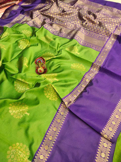 Banarasi Soft Silk Ras Jadvu Silk Sarees  Banarasi Silk Soft Silk Traditional Saree E