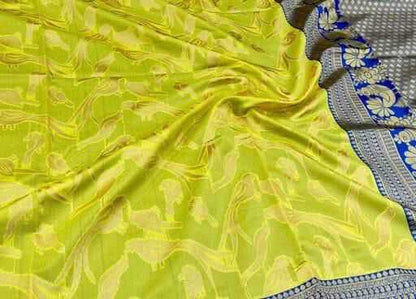 Banarasi Soft Silk Ras Laavri Silk Sarees  Banarasi Silk Soft Silk Traditional Saree E