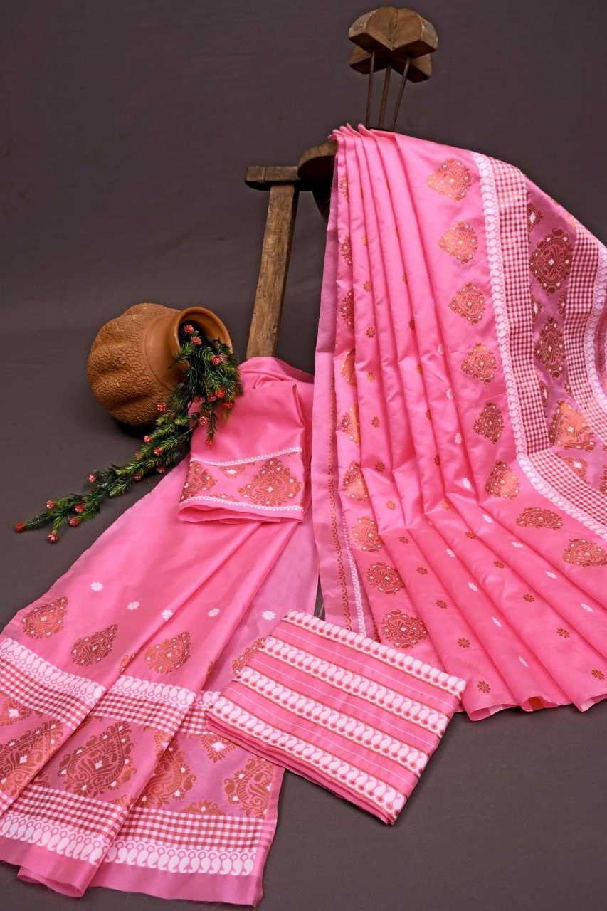 Banarasi Soft Silk Ras Mekhela01 Silk Sarees  Banarasi Silk Soft Silk Traditional Saree E