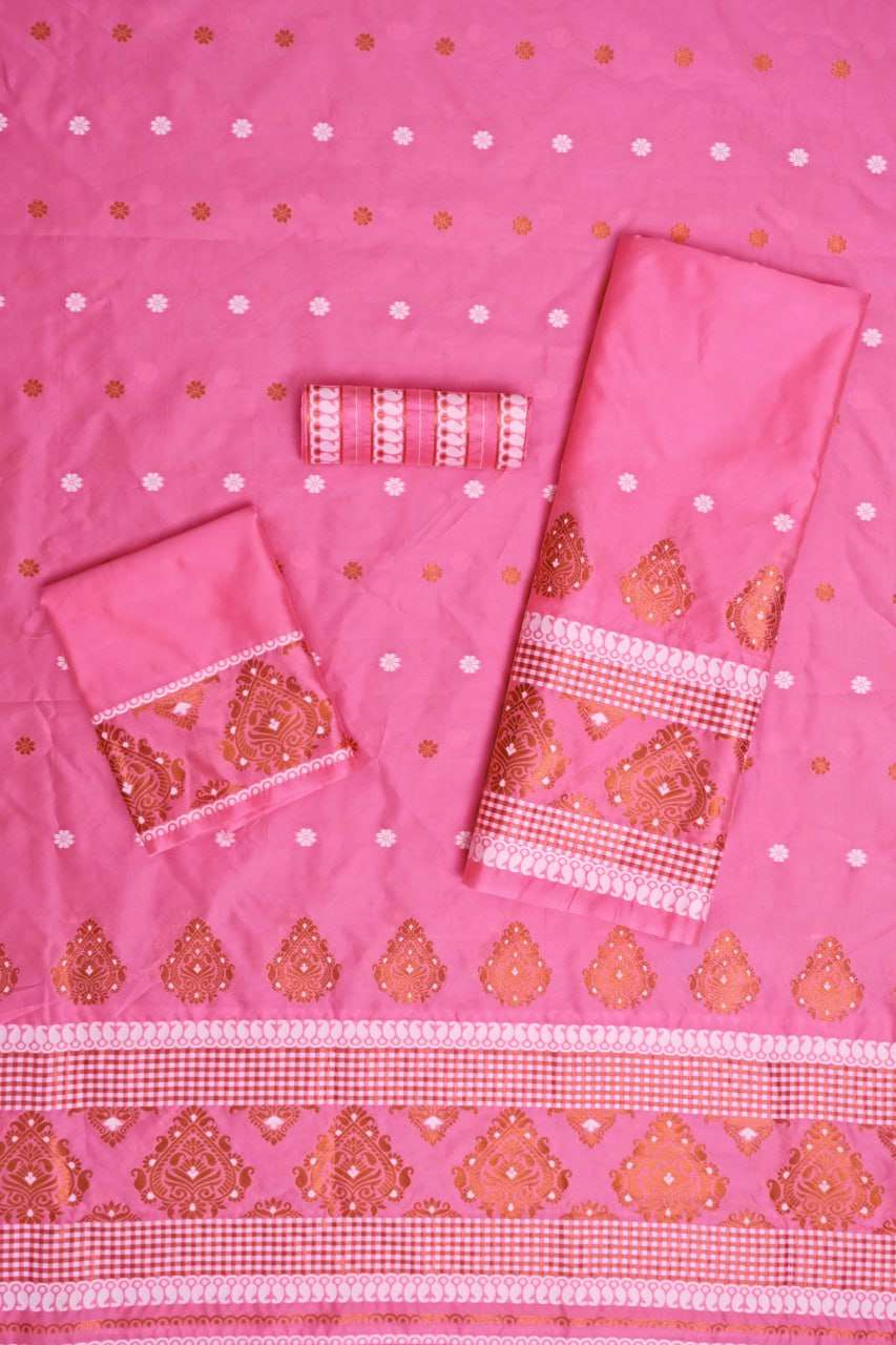 Banarasi Soft Silk Ras Mekhela01 Silk Sarees  Banarasi Silk Soft Silk Traditional Saree E