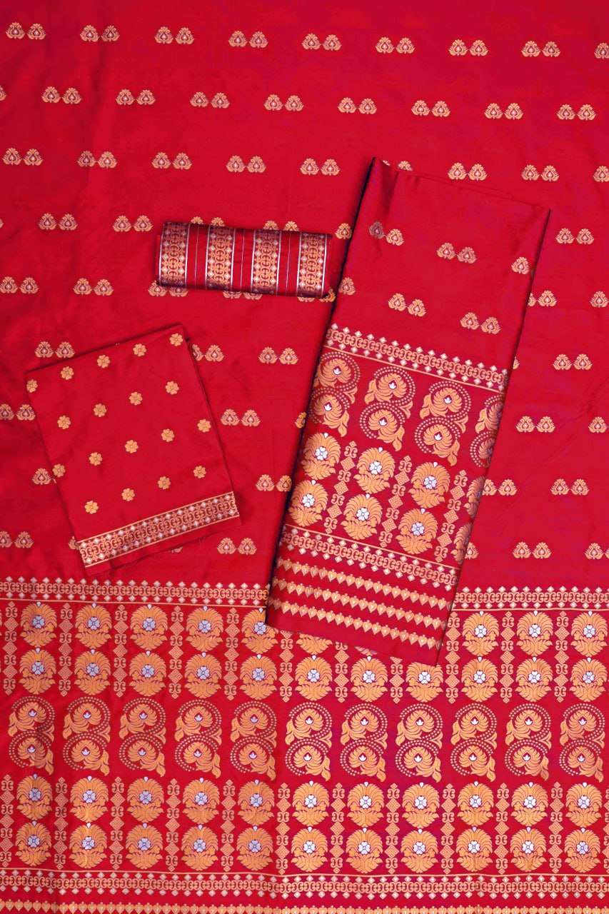 Banarasi Soft Silk Ras Mekhela03 Silk Sarees  Banarasi Silk Soft Silk Traditional Saree E