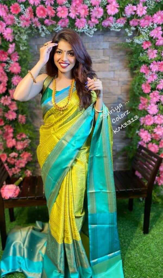 Banarasi Soft Silk Ras Nirupa Silk Sarees  Banarasi Silk Soft Silk Traditional Saree E