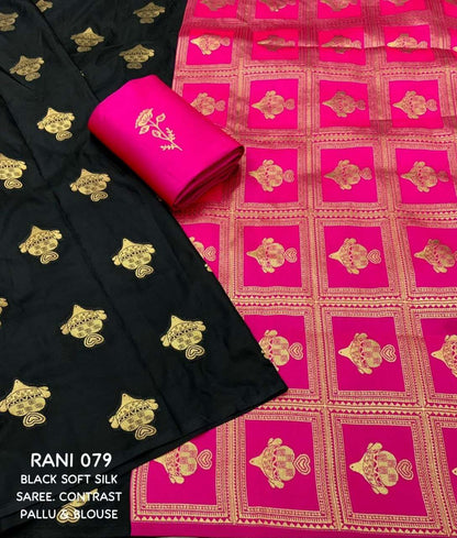 Banarasi Soft Silk Rin101 3025 Silk Sarees  Banarasi Silk Soft Silk Traditional Sarees