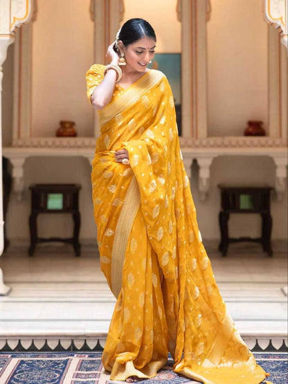 Banarasi Soft Silk Rin138 93 Silk Sarees  Banarasi Silk Soft Silk Khadi Silk Traditional Sarees