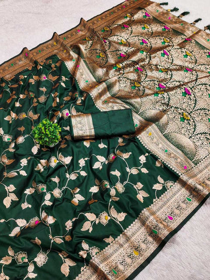 Banarasi Soft Silk Rin144 Banarasi-4 Silk Sarees  Banarasi Soft Silk Traditional Soft Silk Sarees