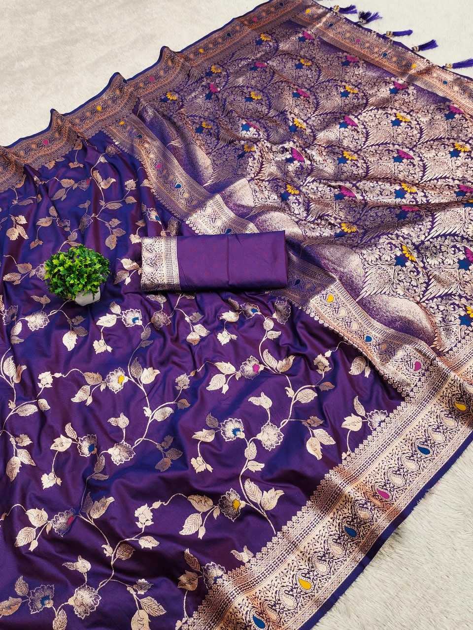 Banarasi Soft Silk Rin144 Banarasi-4 Silk Sarees  Banarasi Soft Silk Traditional Soft Silk Sarees