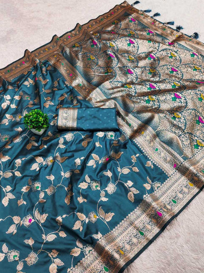 Banarasi Soft Silk Rin144 Banarasi-4 Silk Sarees  Banarasi Soft Silk Traditional Soft Silk Sarees