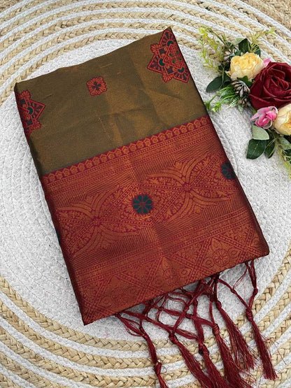 Banarasi Soft Silk Rkt 143 Silk Sarees  Banarasi Silk Soft Silk Traditional Sarees E