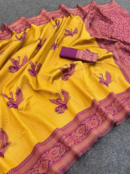 Banarasi Soft Silk Rkt 145 Silk Sarees  Banarasi Silk Soft Silk Traditional Sarees E