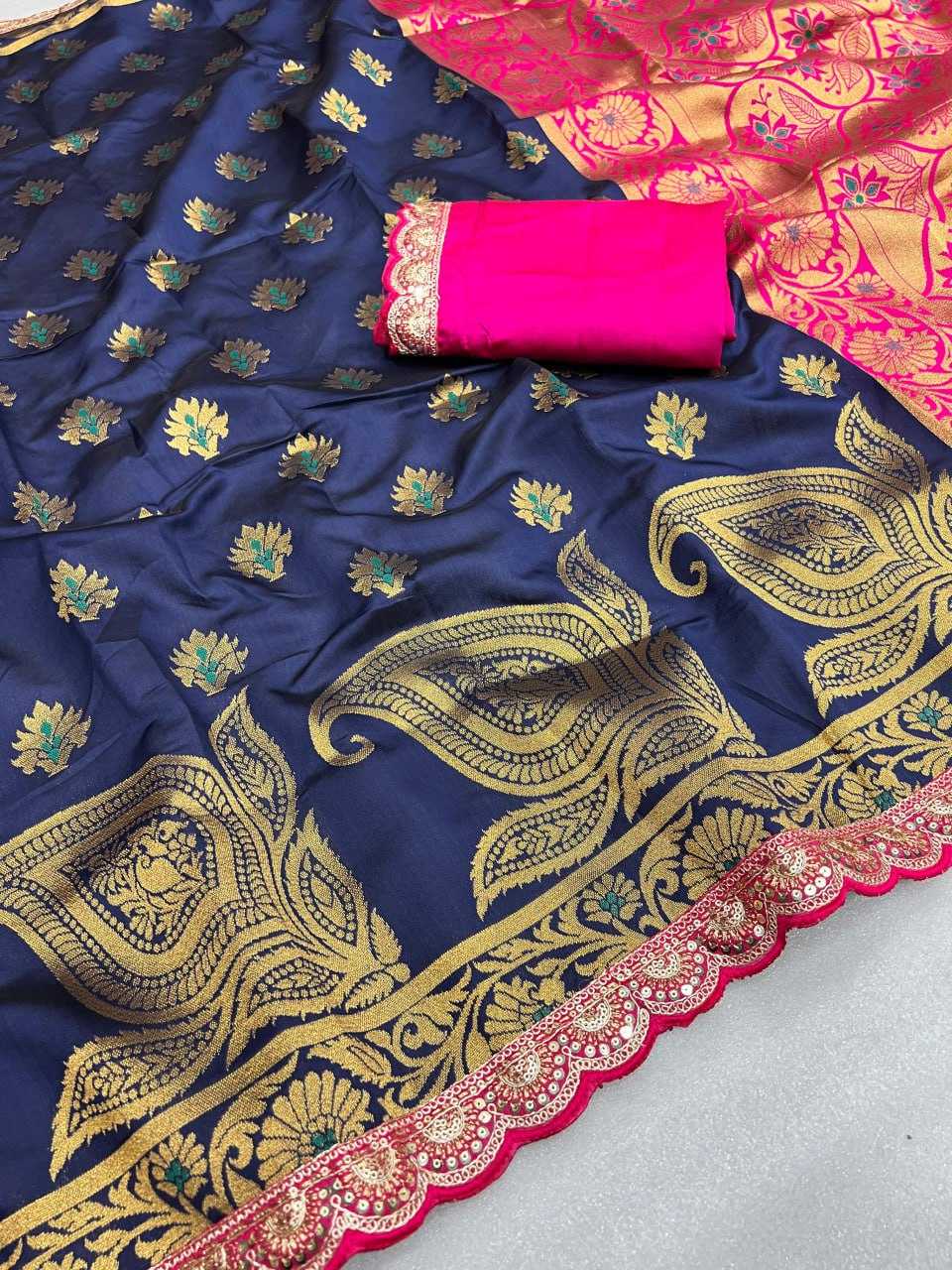 Banarasi Soft Silk Rnnc Pairs  Sarees