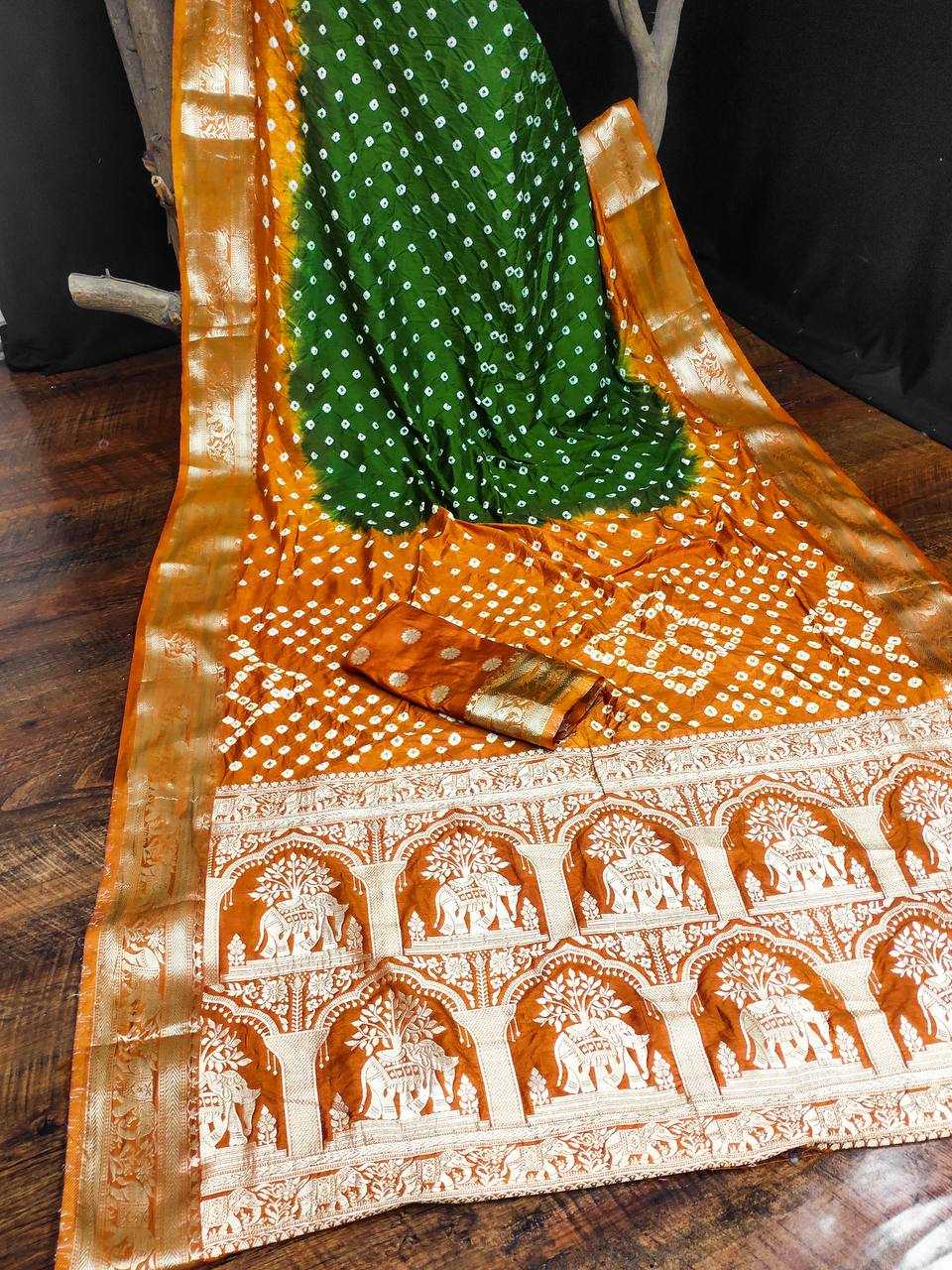 Banarasi Soft Silk Vad Vahini  Saree