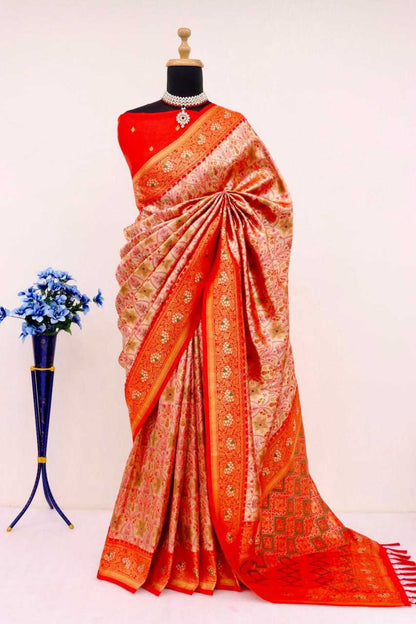 Banarsi Silk Rin186 Rvv40 Silk Sarees  Banarasi Silk Designer Silk Pure Zari Silk Sarees