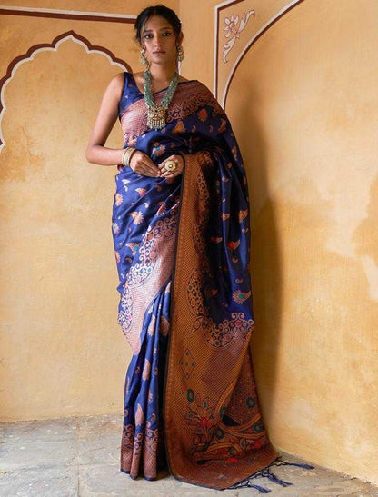 Banarsi Soft Silk Ras 5032  Sarees