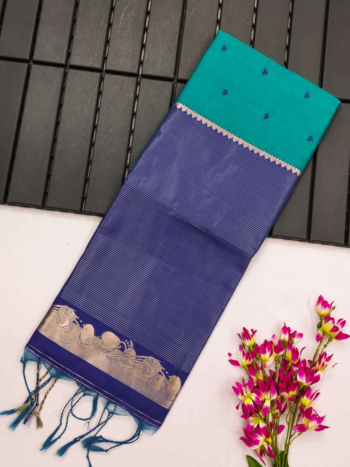 Banglori Silk Kesh101 Ant20 Silk Sarees  Soft Silk Handloom Jamdani Sarees