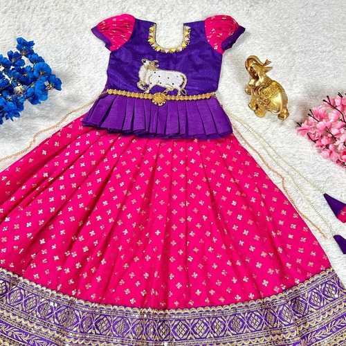 Banglori Silk Kesh109 Rrkt78 Kids Wear  Kids Legengas