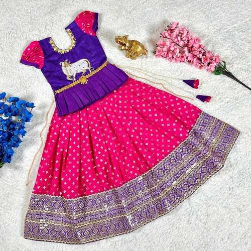 Banglori Silk Kesh109 Rrkt78 Kids Wear  Kids Legengas