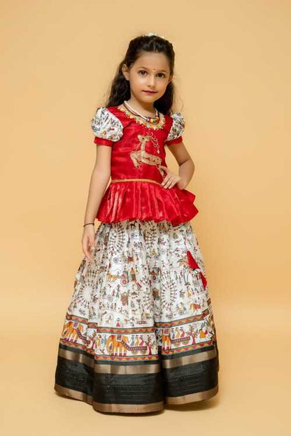 Banglori Silk Rrkt 0059 Kids Wear  Kids Lehenga