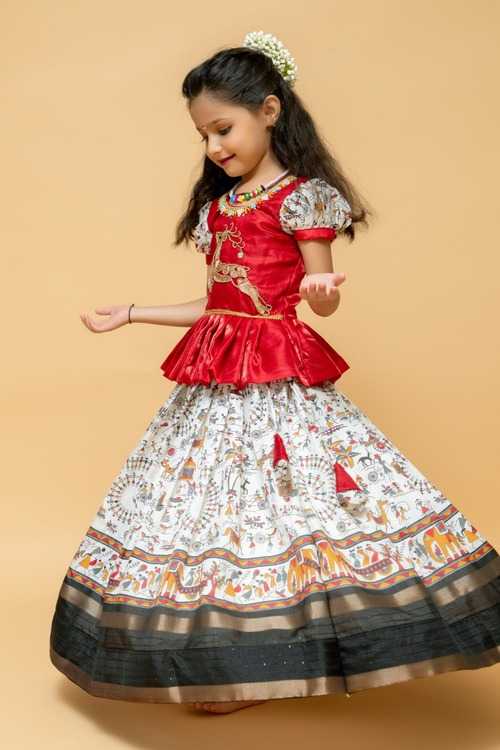 Banglori Silk Rrkt 0059 Kids Wear  Kids Lehenga