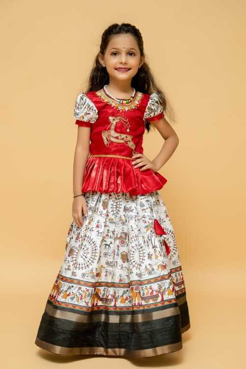 Banglori Silk Rrkt 0059 Kids Wear  Kids Lehenga