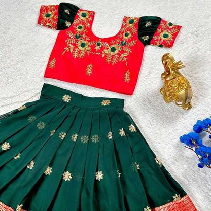 Banglori Silk Rrkt 0061 Kids Wear  Kids Lehenga