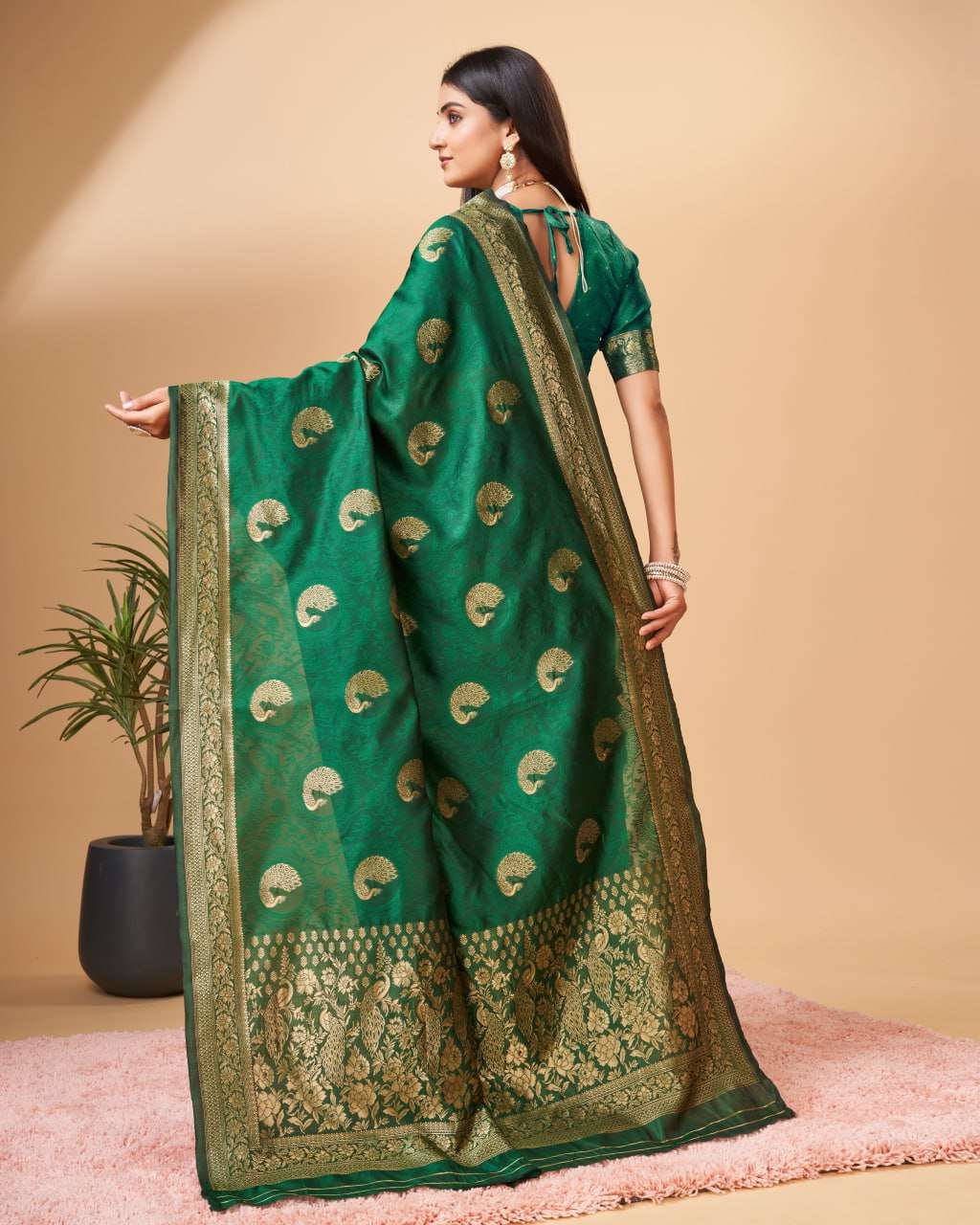 Banrasi Jacquard Rdy 4188  Sarees