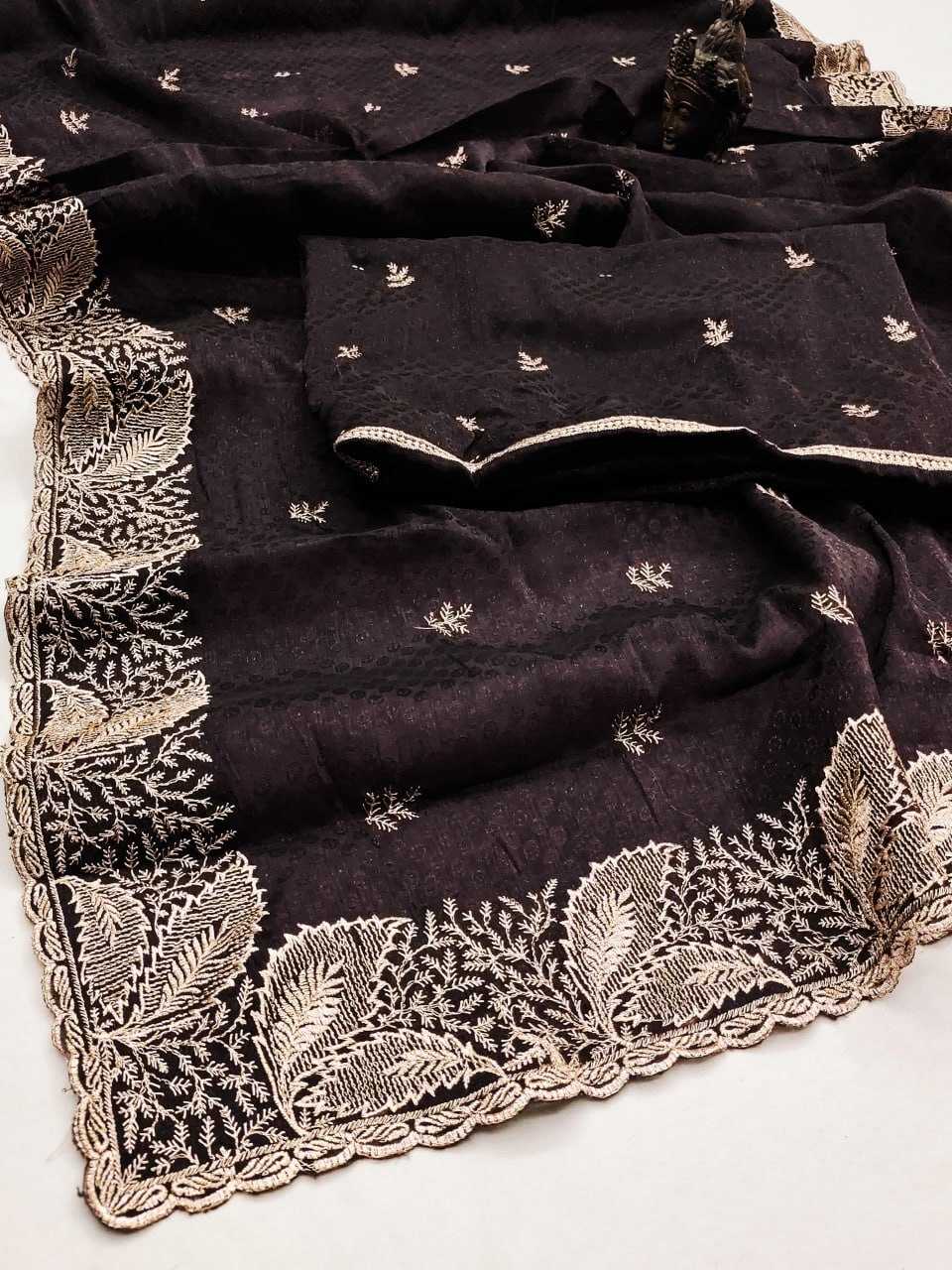 Burberry Silk Rgk 10 Sarees  Fancy Ladies Designer Sarees E