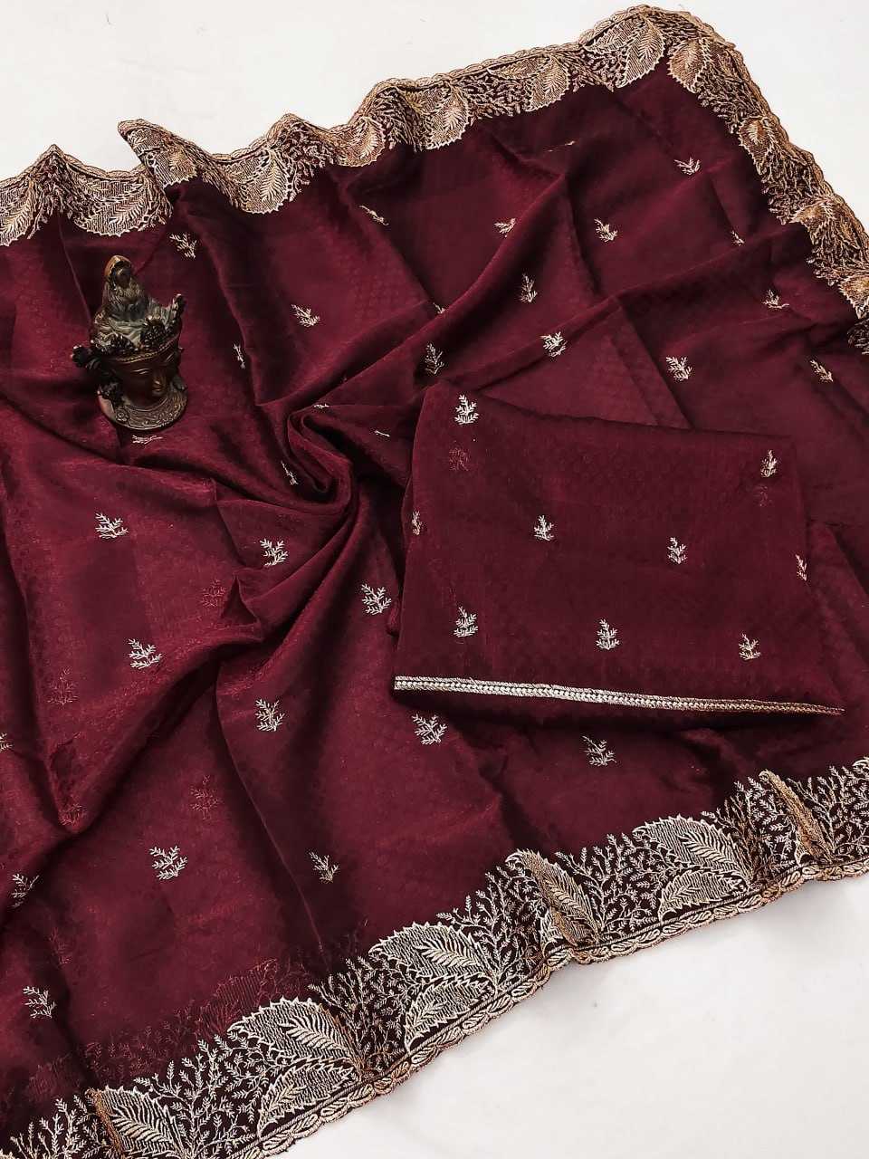 Burberry Silk Rgk 10 Sarees  Fancy Ladies Designer Sarees E