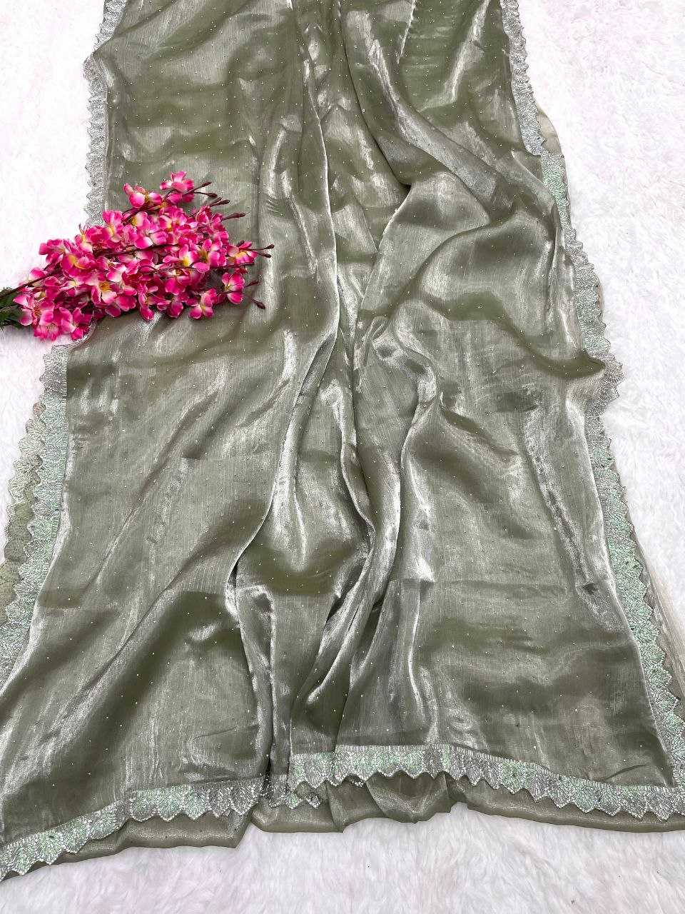 Burberry Silk Rmp 323  Sarees